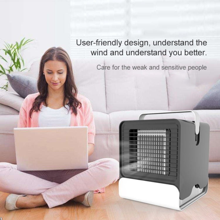 Spades A New Negative ion Air Conditioning Fan Household Humidification Air Cooler(Black)