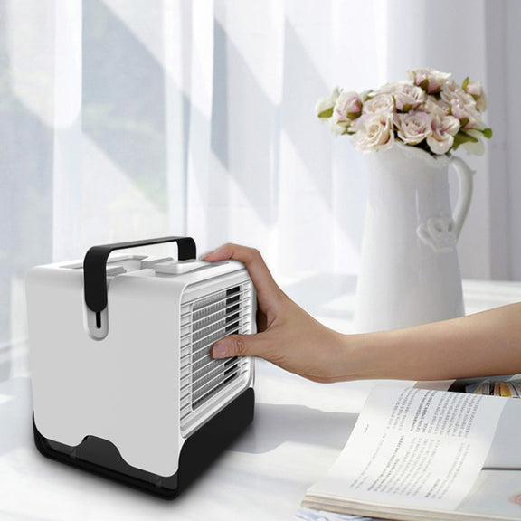 Spades A New Negative ion Air Conditioning Fan Household Humidification Air Cooler(Black)