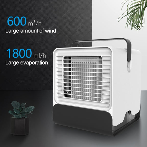 Spades A New Negative ion Air Conditioning Fan Household Humidification Air Cooler(Black)