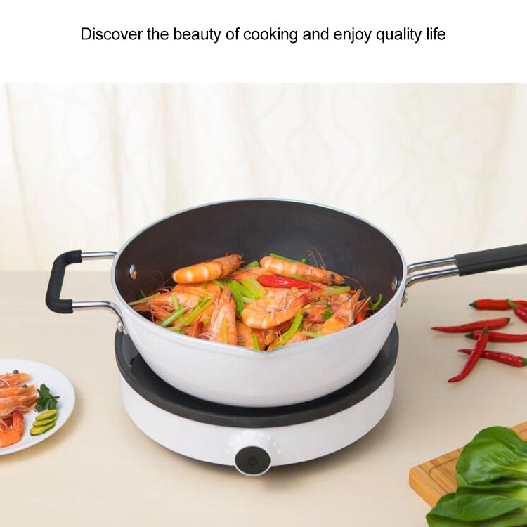 Original Xiaomi Youpin Non Stick Frying Pan Cooking Pot(White)