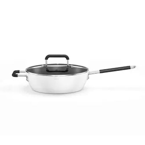 Original Xiaomi Youpin Non Stick Frying Pan Cooking Pot(White)