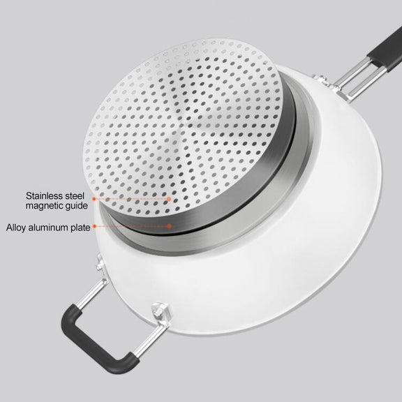 Original Xiaomi Youpin Non Stick Frying Pan Cooking Pot(White)
