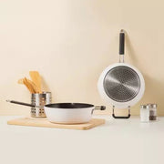 Original Xiaomi Youpin Non Stick Frying Pan Cooking Pot(White)