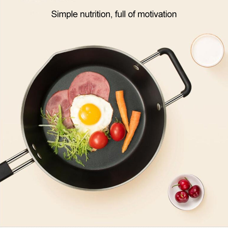 Original Xiaomi Youpin Non Stick Frying Pan Cooking Pot(White)