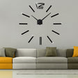 39 inch Bedroom Home Office Decoration Modern Frameless Large DIY 3D Mirror Wall Sticker Mute Clock(Black) - DIY Clocks by PMc TechLife | Online Shopping South Africa | PMc TechLife | Buy Now Pay Later Mobicred
