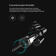 Original Xiaomi Youpin Huohou Automatic Wine Bottle Kit Electric Corkscrew With Foil Cutter