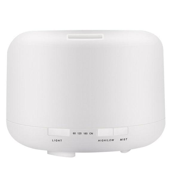 T500 Remote Control Clear White Air Humidifier Automatic Alcohol Sprayer Essential Oil Diffuser Ultrasonic Mist Maker Ultrasonic Aroma Diffuser Atomizer Color LED, Capacity: 500ml, DC 24V, US Plug