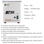 BEST-200 1.5L Stainless Steel Ultrasonic Cleaner (Voltage 220V)