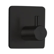 Stainless Steel Cylinder Hanger Bathroom Non-perforated Storage Clothes Hook, Size:14mm (Black)