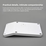 Original Xiaomi Youpin LEMO Rice Calculator 12-bit LED Display ABS Material 6 Degree Angle(White)