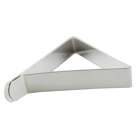 10 PCS Stainless Steel Tablecloth Clip Adjustable Triangle Clamp Holder