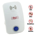 Electronic Ultrasonic Mosquito Rat Pest Control Repeller with LED Light, UK Plug, AC90V-250V(White) - Repellents by PMC TechLife | Online Shopping South Africa | PMC TechLife | Buy Now Pay Later Mobicred