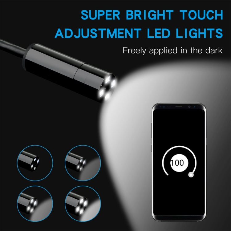 F230 IP68 Water-resistant Autofocus WIFI Endoscope Inspection Camera, Length: 2m, Lens Diameter: 14mm