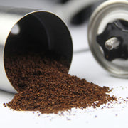 Portable Conical Burr Mill Manual Stainless Steel Bean Pepper Hand Crank Coffee Grinder, Gift Box Package