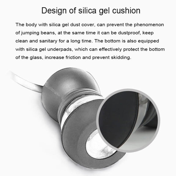 Portable Conical Burr Mill Manual Spice Herbs Hand Grinding Machine Coffee Bean Grinder with Seal Pot