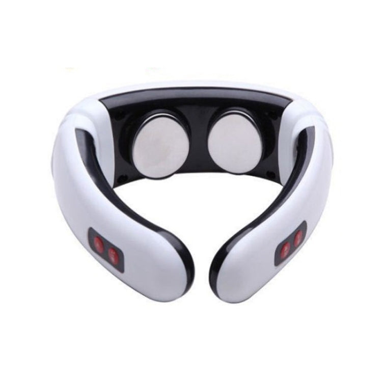 Household Electric Pulse Shock Neck Massager Intelligent Body Massager, Battery Powered (Not Include Battery)