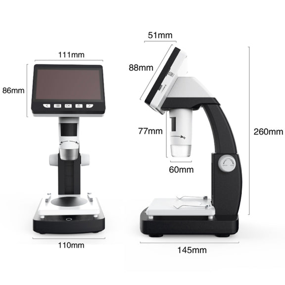 inskam306 1080P 4.3 inch Display Screen HD Digital Microscope