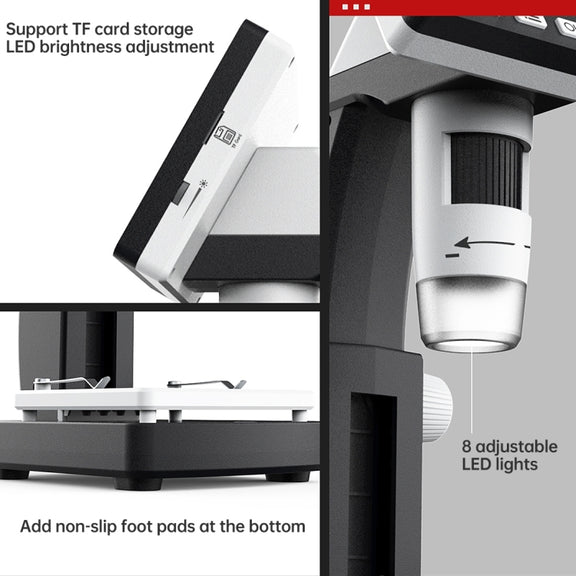 inskam306 1080P 4.3 inch Display Screen HD Digital Microscope