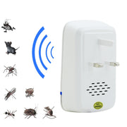 Electronic Ultrasonic Anti Mosquito Rat Insect Pest Repeller with Light, AC 110-220V