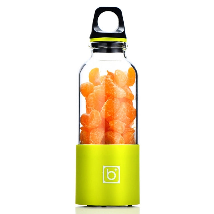 Bingo 500ml Mini Portable USB Rechargeable Electric Juicer Cup  Juicer Blender, 22000 Revolutions Per Minute(Green)