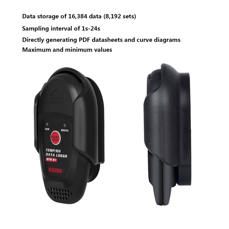 BSIDE BHT81 USB Interface Temperature / Humidity Data Automatic Recorder