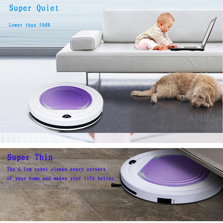 TOCOOL TC-350 Smart Vacuum Cleaner Household Sweeping Cleaning Robot with Remote Control(Red)