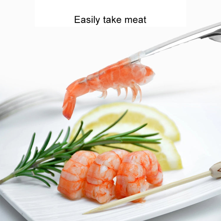 304 Stainless Steel Shrimp Shelling Tool Seafood Shell Remover Kitchen Gadgets