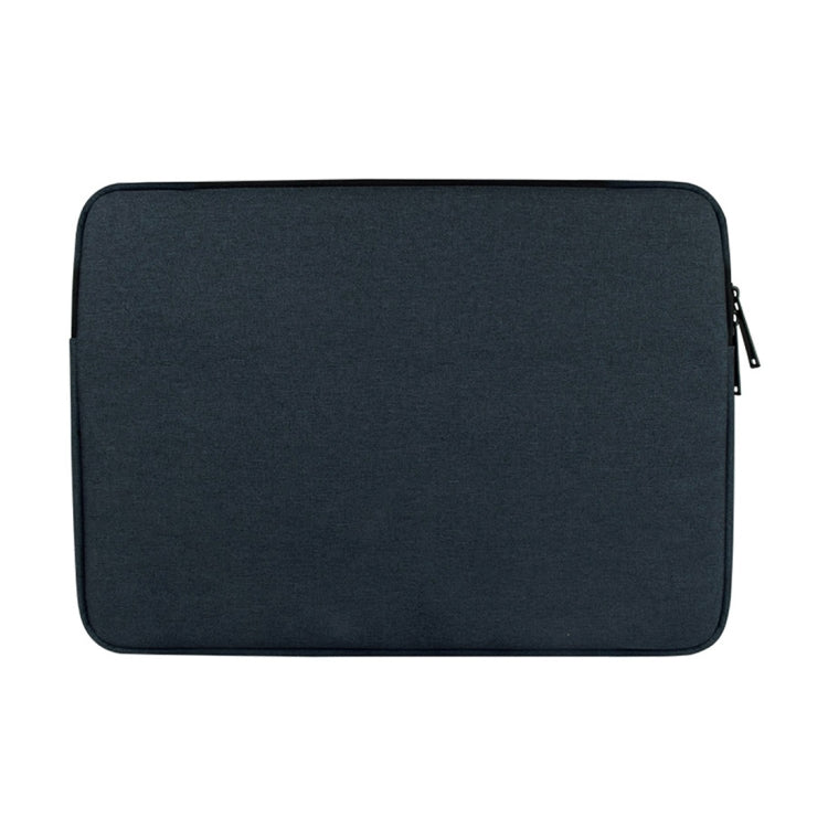 For 14 inch and Below Universal Wearable Oxford Cloth Soft Business Inner Package Laptop Tablet Bag(Navy Blue)