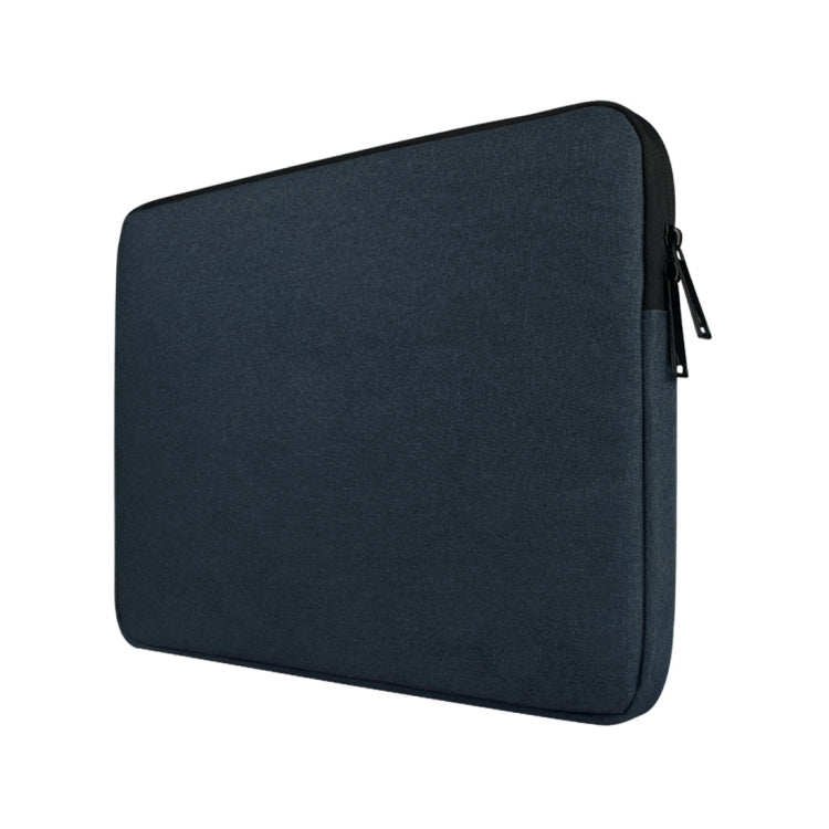 For 14 inch and Below Universal Wearable Oxford Cloth Soft Business Inner Package Laptop Tablet Bag(Navy Blue)