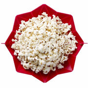 2 PCS Creative Foldable Silicone Microwave Popcorn Maker(Red)
