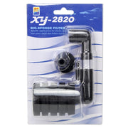 Wall-mounted Aquarium Mini Double Head Pneumatic Mute Biochemical Cotton Filter