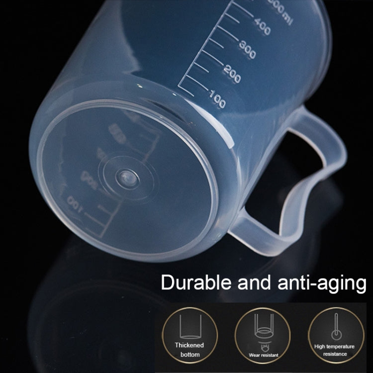 5000ml Food Grade PP Plastic Flask Digital Measuring Cup Cylinder Scale Measure Glass Lab Laboratory Tools(Transparent)