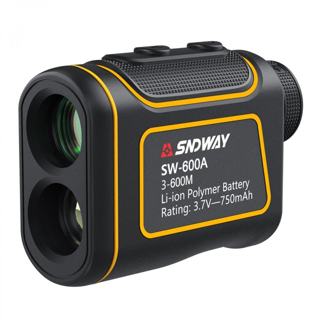 SNDWAY SW600A Handheld Outdoor Water-resistant Telescope Range Finder Distance Measurer, 600m