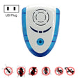 6W Electronic Ultrasonic Electromagnetic Wave Anti Mosquito Rat Insect Pest Repeller with Light, US Plug, AC 90-240V, Random Color Delivery (Blue) - Repellents by PMC TechLife | Online Shopping South Africa | PMC TechLife | Buy Now Pay Later Mobicred