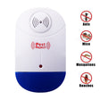 Electronic Ultrasonic Mosquito Rat Pest Control Repeller with LED Light, US Plug, AC90V-250V (White+Blue) - Repellents by PMC TechLife | Online Shopping South Africa | PMC TechLife | Buy Now Pay Later Mobicred