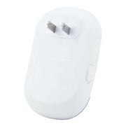 Electronic Ultrasonic Mosquito Rat Pest Control Repeller with LED Light, US Plug, AC90V-250V (White+Blue)