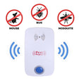Electronic Ultrasonic Mosquito Rat Pest Control Repeller with LED Light, US Plug, AC90V-250V(White) - Repellents by PMC TechLife | Online Shopping South Africa | PMC TechLife | Buy Now Pay Later Mobicred