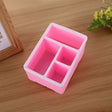 Desktop Storage Organizer Remote Control Caddy Holde for Desk Office Supplies(Pink) - free shipping - PMc TechLife - Order now!