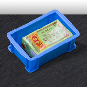 Thick Multi-function Material Box Brand New Flat Plastic Parts Box Tool Box, Size: 15.6cm x 10.1cm x 5.3cm(Blue)