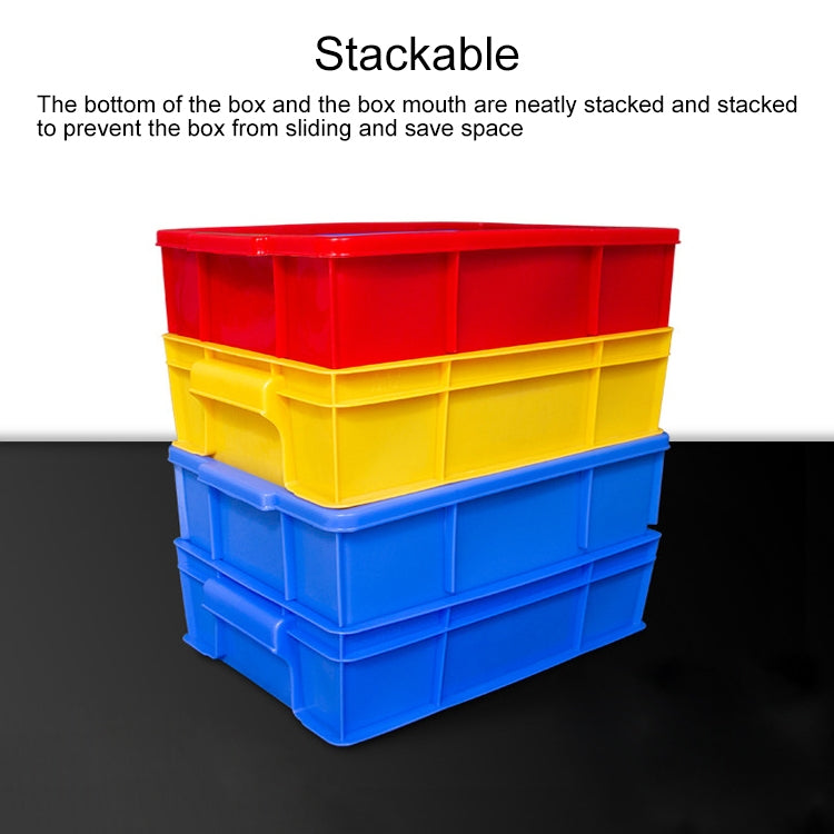 Thick Multi-function Material Box Brand New Flat Plastic Parts Box Tool Box, Size: 30.2cm x 20.9cm x 8.3cm(Red)