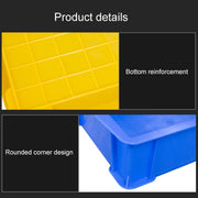 Thick Multi-function Material Box Brand New Flat Plastic Parts Box Tool Box, Size: 38.3cm x 24.2cm x 9.8cm(Red)