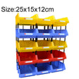 Thickened Oblique Plastic Box Combined Parts Box Material Box, Random Color Delivery, Size: 25cm x 15cm x 12cm - Storage Bags & Boxes by PMC TechLife | Online Shopping South Africa | PMC TechLife | Buy Now Pay Later Mobicred