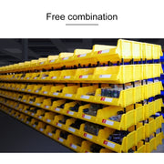Thickened Oblique Plastic Box Combined Parts Box Material Box, Random Color Delivery, Size: 40cm x 25cm x 16cm