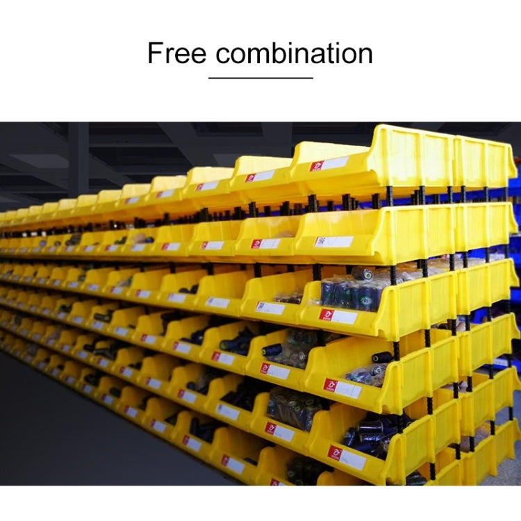 Thickened Oblique Plastic Box Combined Parts Box Material Box, Random Color Delivery, Size: 47cm x 30cm x 18cm