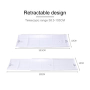 Air Conditioning Wind Deflector Shroud Bedroom Wall-Mounted Baby Universal Anti-Straight Blowing Air Conditioning Windshield(White)