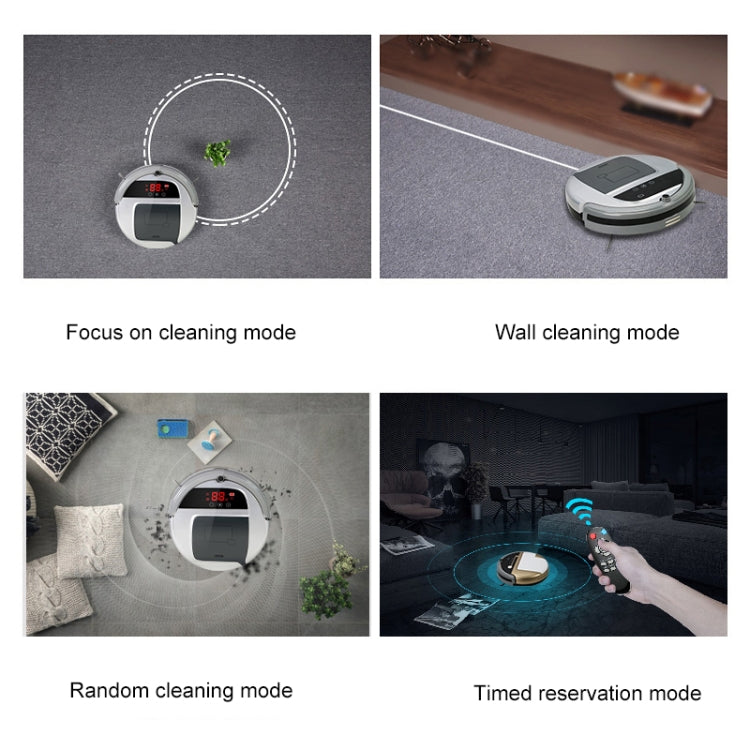 FD-3RSW(IC)CS 1000Pa Large Suction Smart Household Vacuum Cleaner Clean Robot
