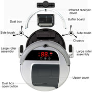 FD-3RSW(IC)CS 1000Pa Large Suction Smart Household Vacuum Cleaner Clean Robot