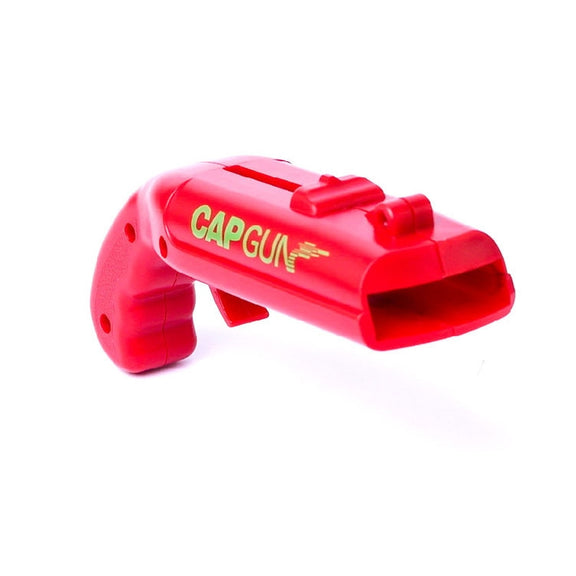 Creative Beer Bottle Opener Cap Launch Kitchen Bar Tool(Red)