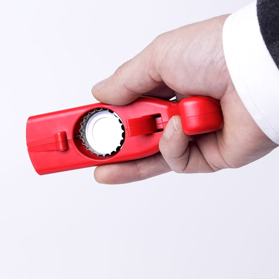 Creative Beer Bottle Opener Cap Launch Kitchen Bar Tool(Red)