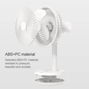 Original Xiaomi Youpin SOLOVE USB Charging Desktop Electric Fan Dormitory Office Mini Fan, with 3 Speed Control(Black)